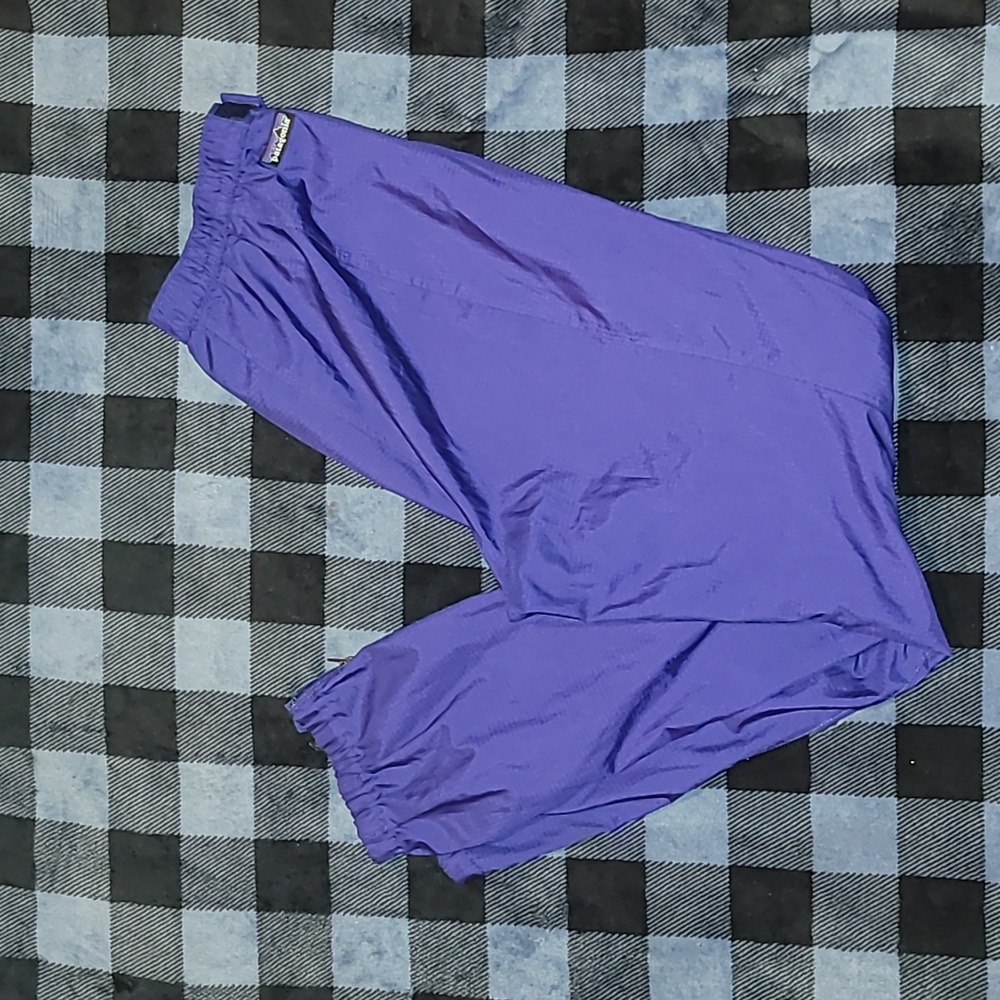 Vintage. Patagonia. Nylon track pants. Zip-tearaway. Size XL.